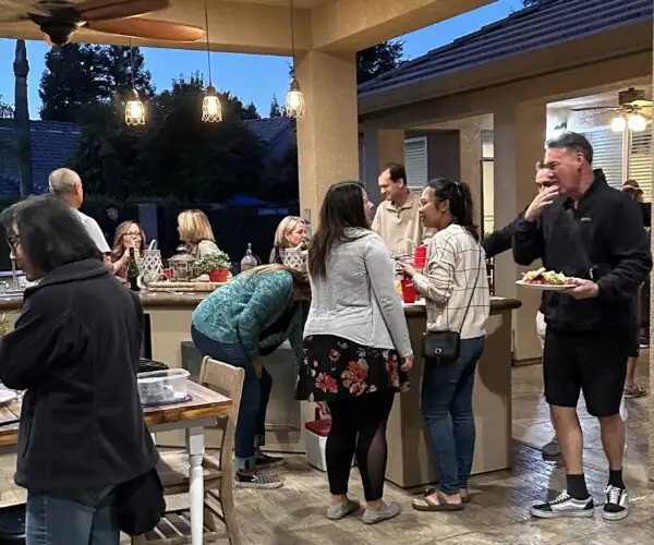 Members at a club social